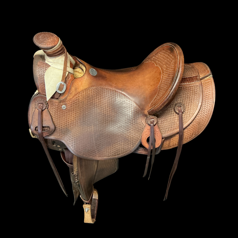 Consignment - Tips Saddle 16" Weatherly 3B
