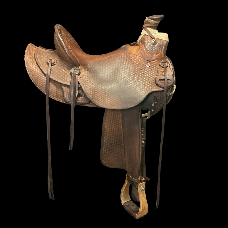 Consignment - Tips Saddle 16" Weatherly 3B