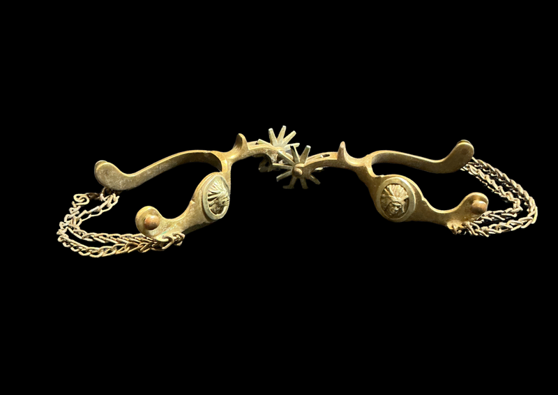 Buermann Bit & Spurs w/Bunkhouse Made Headstall
