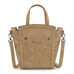Wrangler Genuine Hair-On Cowhide Tote/Crossbody