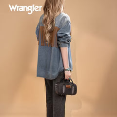 Wrangler Whipstitch Collection Mini Satchel/Crossbody Bag