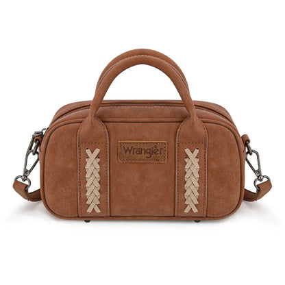 Wrangler Whipstitch Collection Mini Satchel/Crossbody Bag
