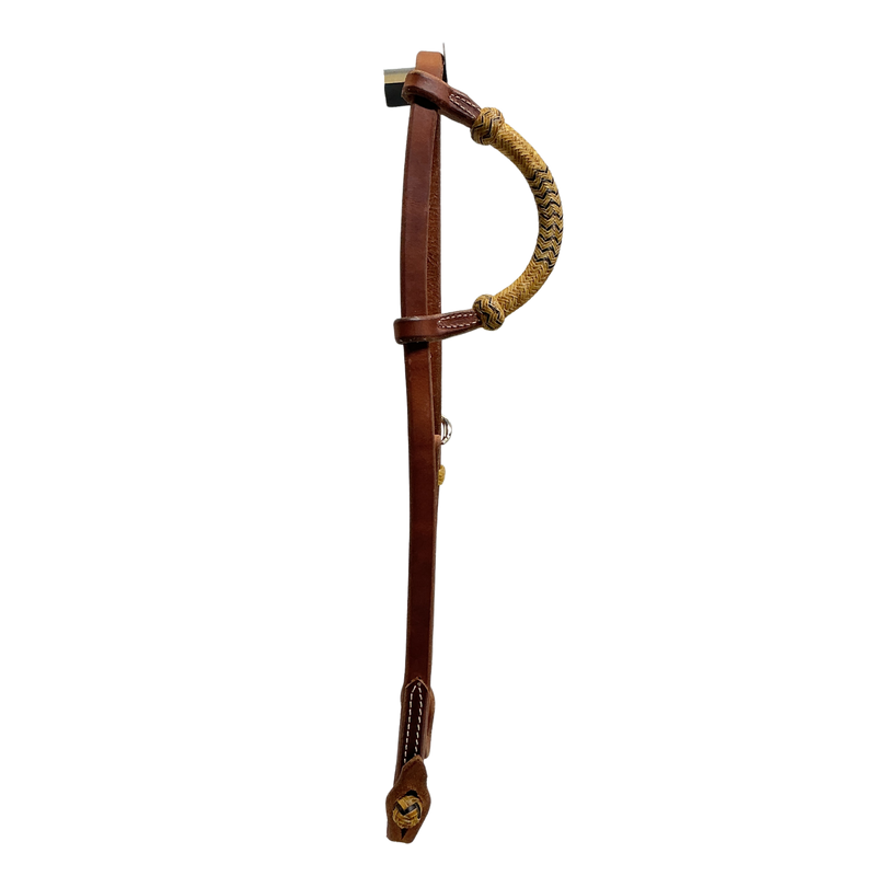Single Ear w/Rawhide & Quick Change Knots