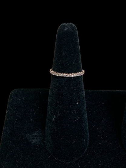 14K Rose Gold Wedding Set - Size 6 1/2