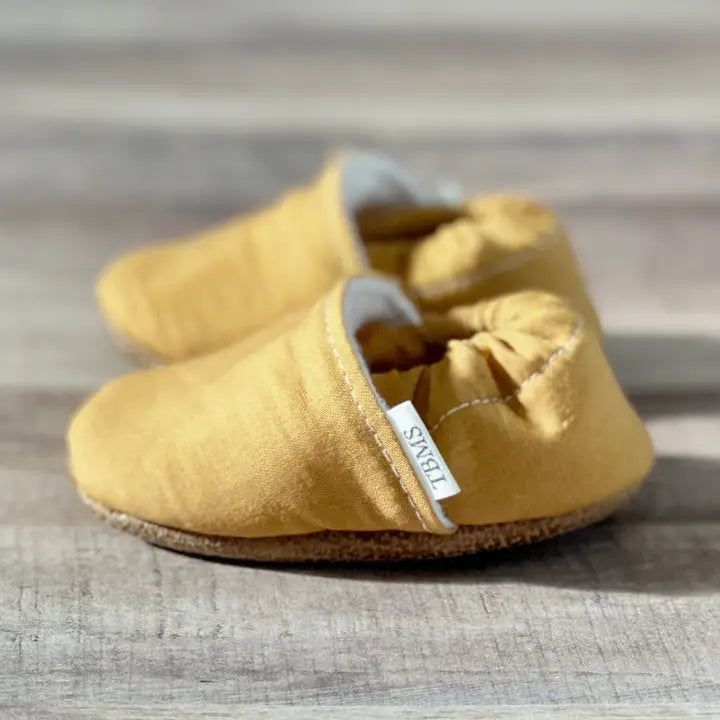 Mustard Yellow Baby Moccasin