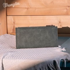 Wrangler Embroidered Bi-Fold Wallet