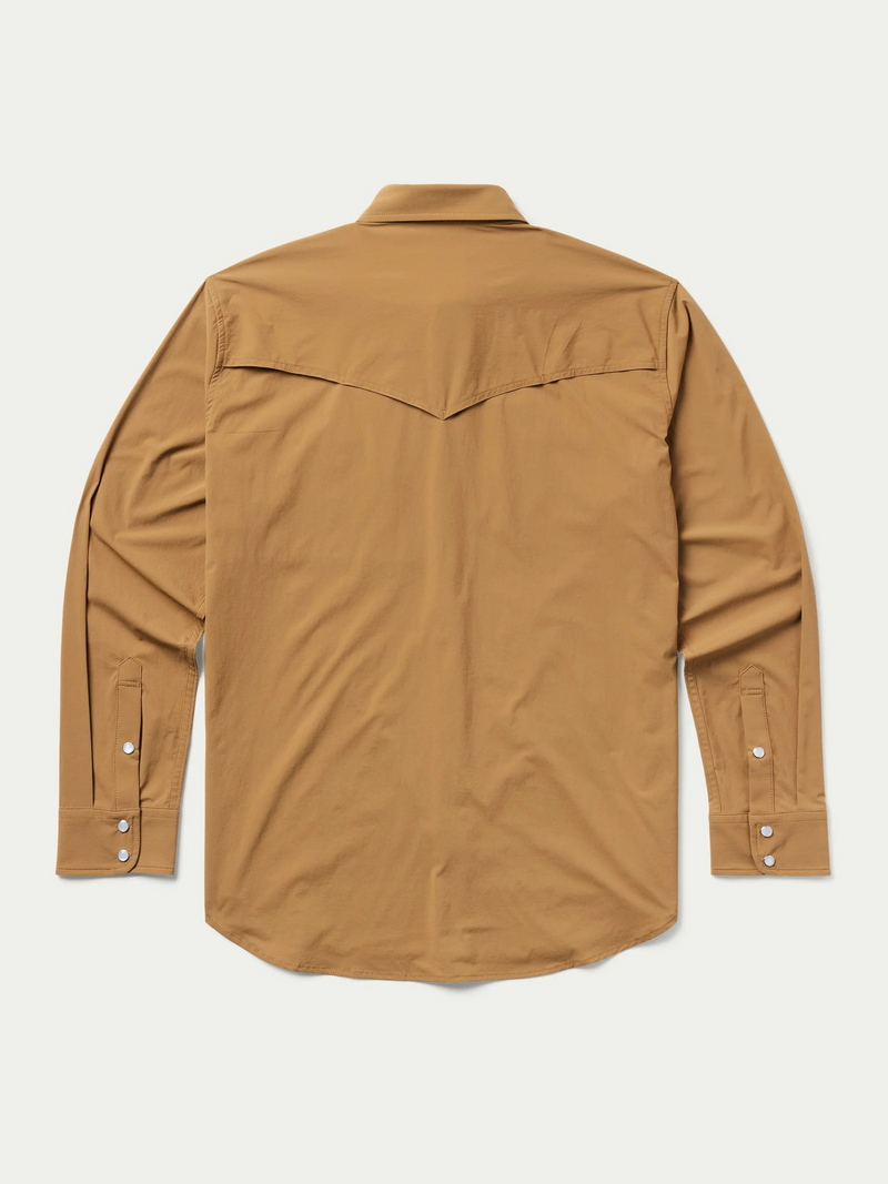 Pecan RangeTek Western Snap Shirt