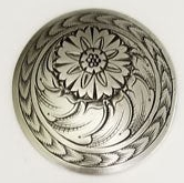 JWP Bronze Loop Back Concho