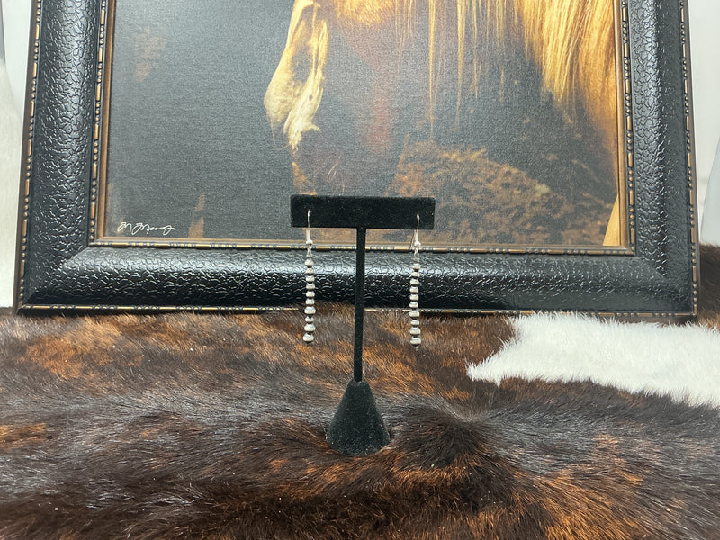 Sterling Silver Pearl Drop Earrings
