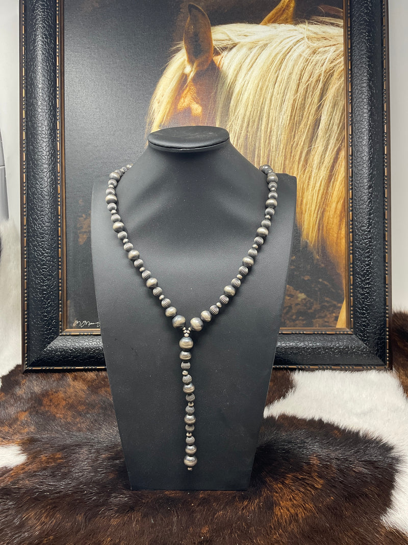 Navajo Pearl Drop Necklace