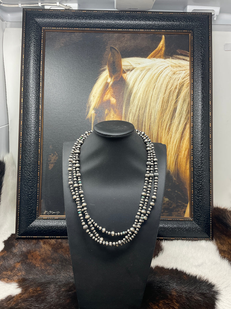 3 Strand Navajo Pearl Necklace