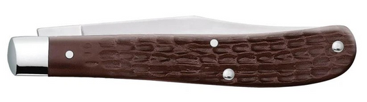 Case Brown Synthetic Slimline Trapper