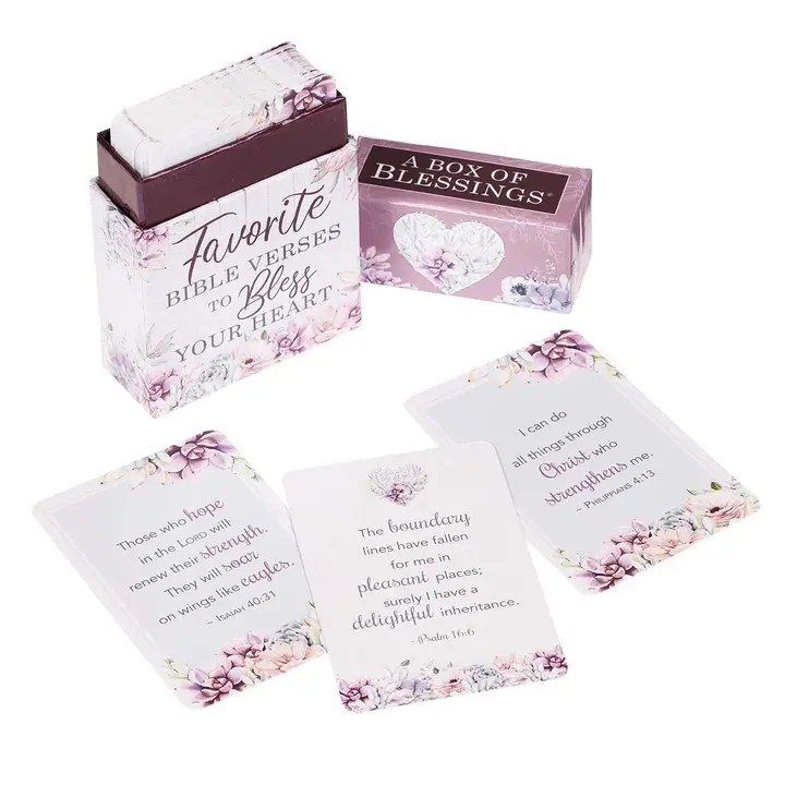 Box of Blessings- Favorite Bible Verses to Bless Your Heart