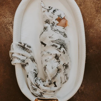 Heaven on Earth Bamboo Muslin Swaddle