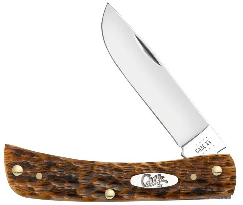 Case Amber Bone Sod Buster Jr.