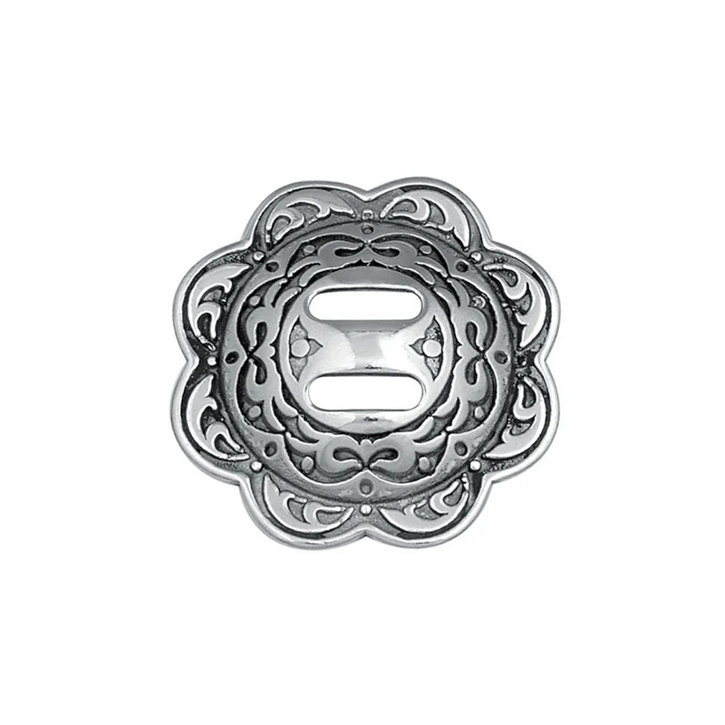 JWP Horseshoe Brand Slotted Concho