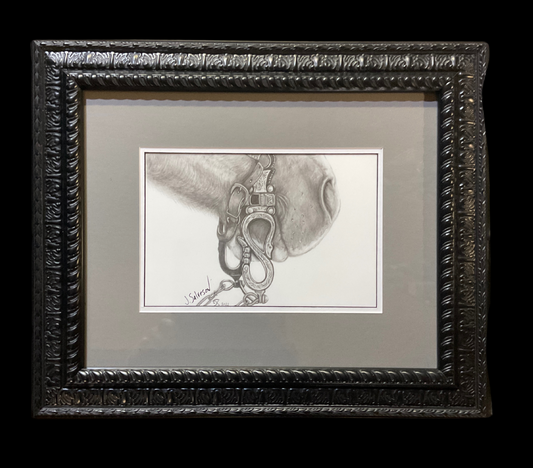 J. Salveson Snake-Bit Signed Print