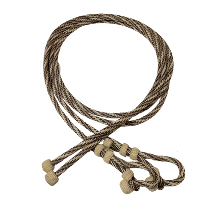Hitched Horsehair Headstall w/Split Reins
