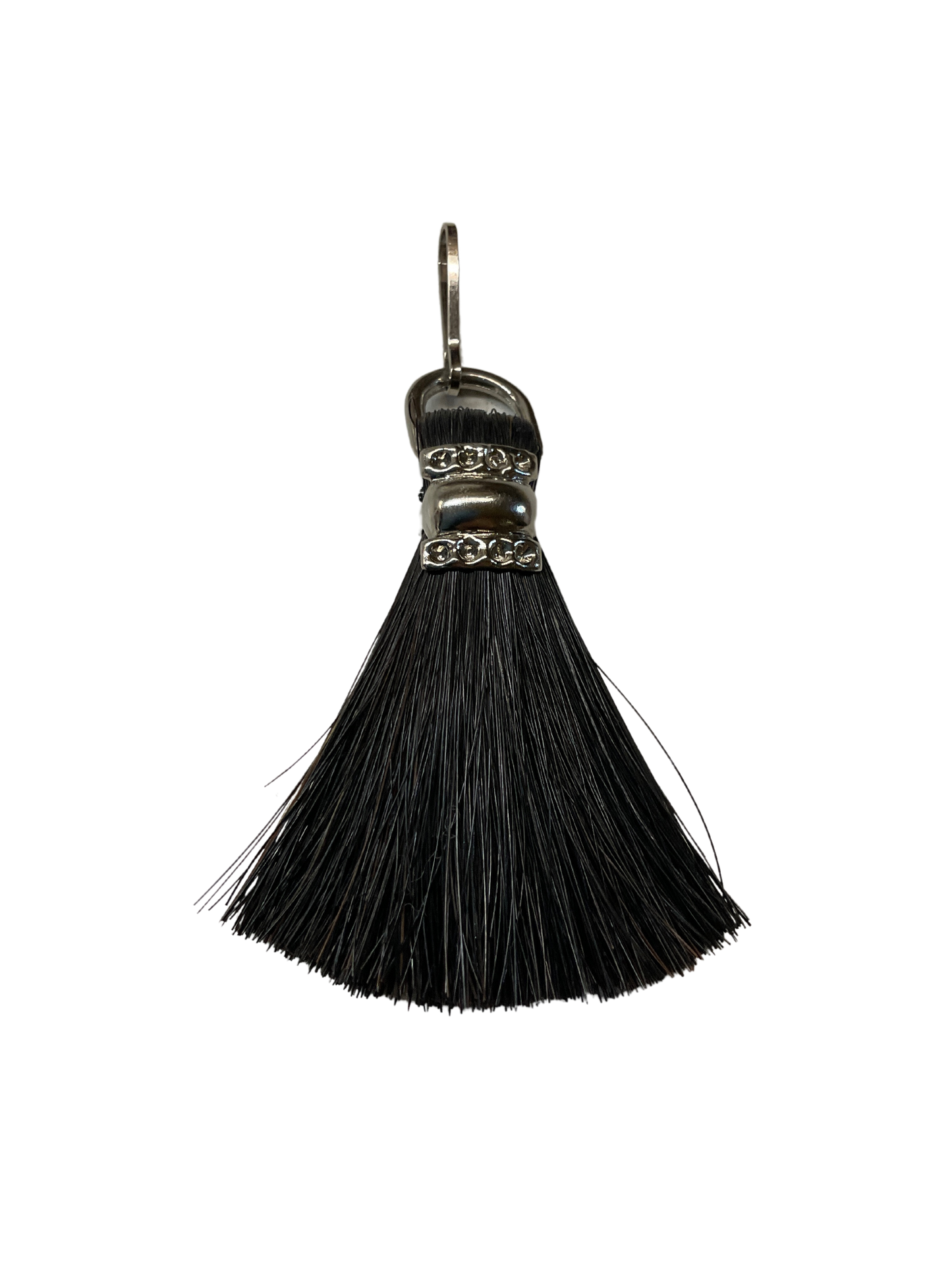 Horsehair Fan Zipper Pull