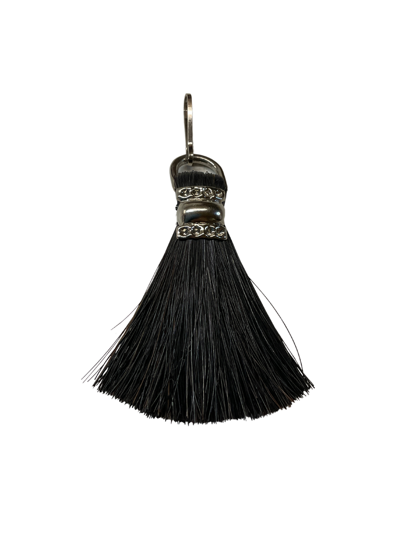 Horsehair Fan Zipper Pull
