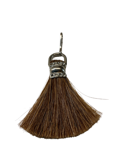 Horsehair Fan Zipper Pull