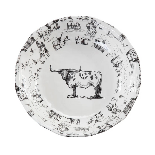 Ranch Life Serving Bowl