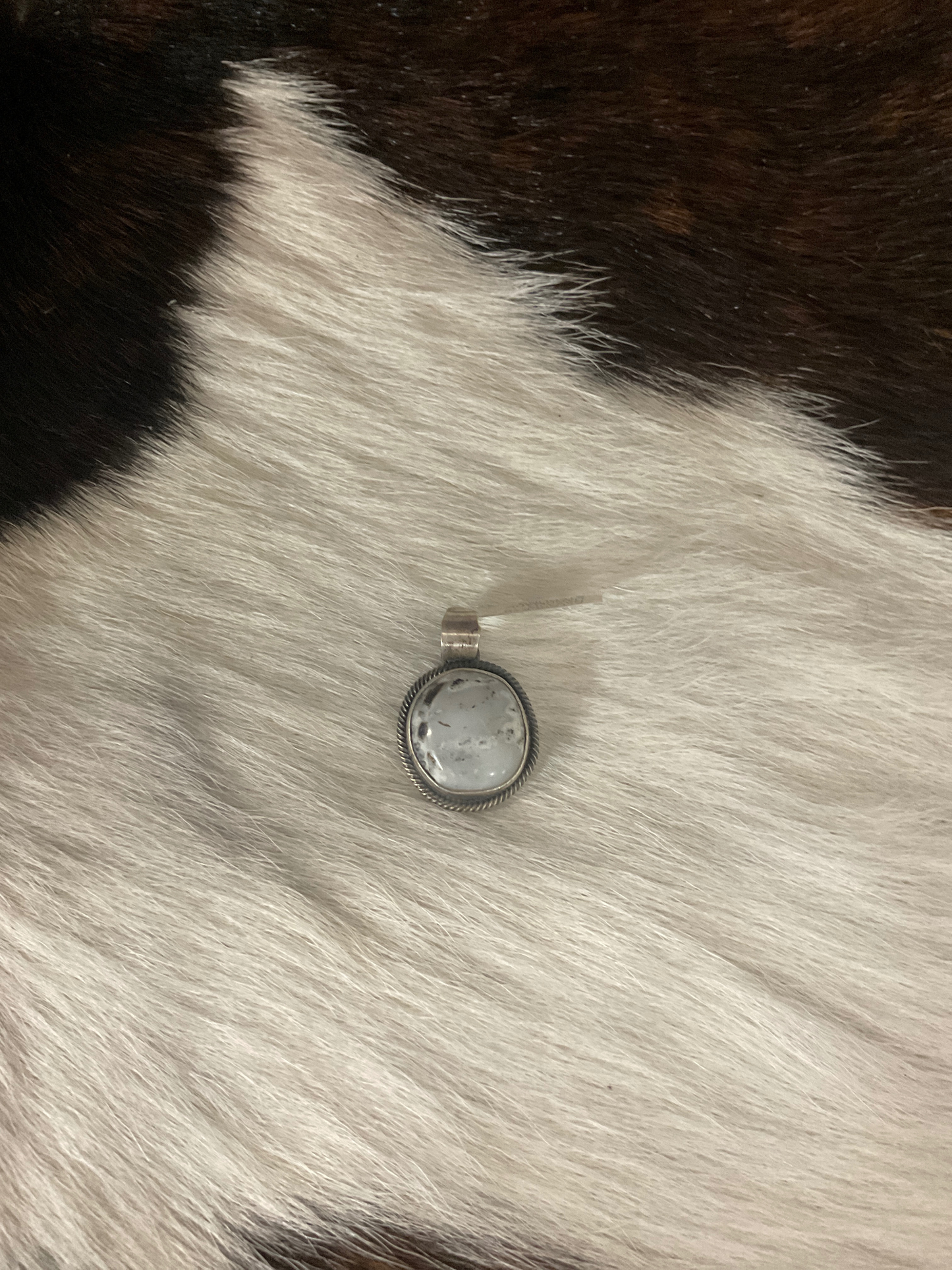 White Buffalo Pendant