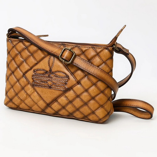 Crossbody Genuine Western Leather Purse