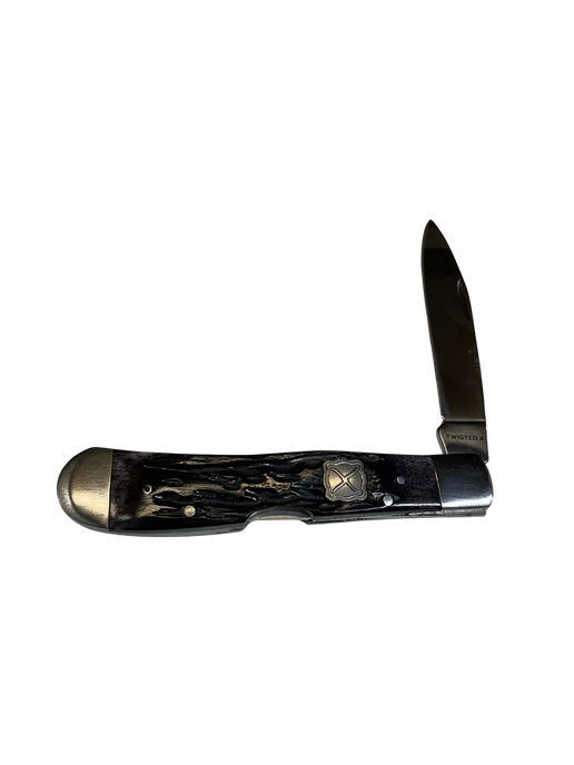 Single Blade Black Folding Knife