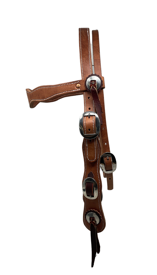 Miles City Style Browband Headstall