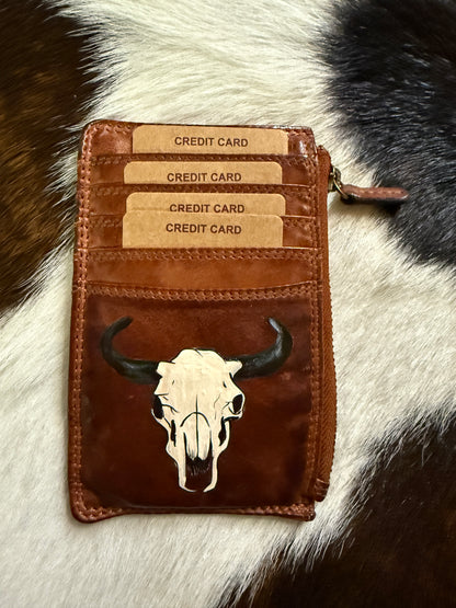 Hand Painted Card Wallets