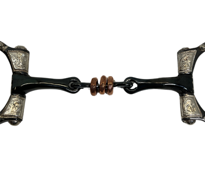 Dot Dogbone w/Copper Rings
