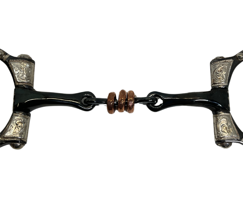 Dot Dogbone w/Copper Rings