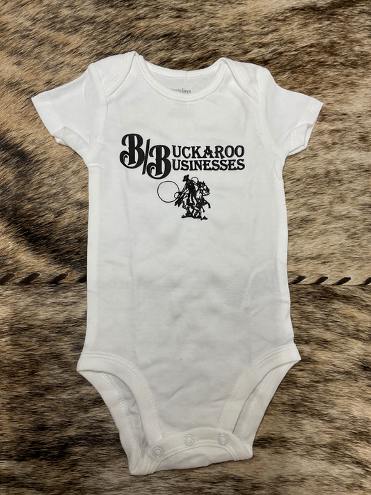 B/B White Onesie