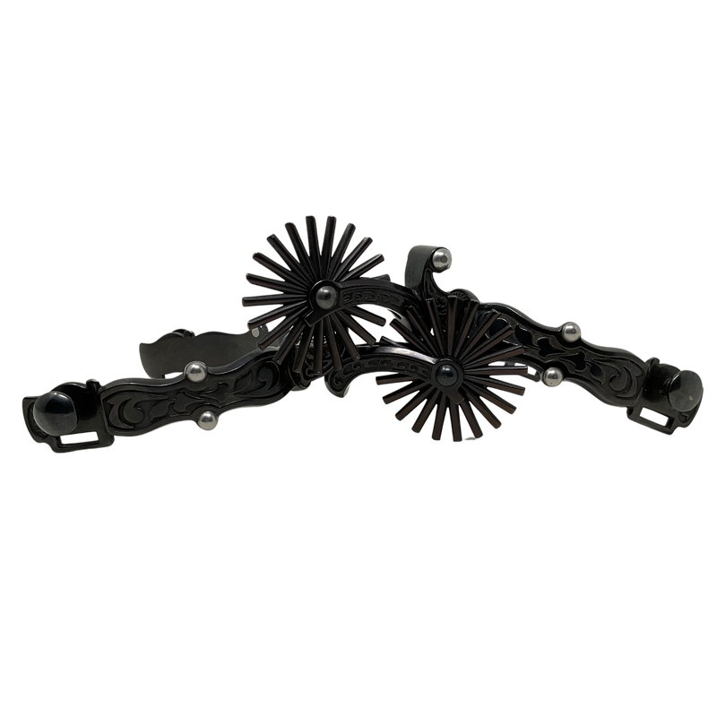 OTB85 Black- 2 1/4" 21 Point Rowel