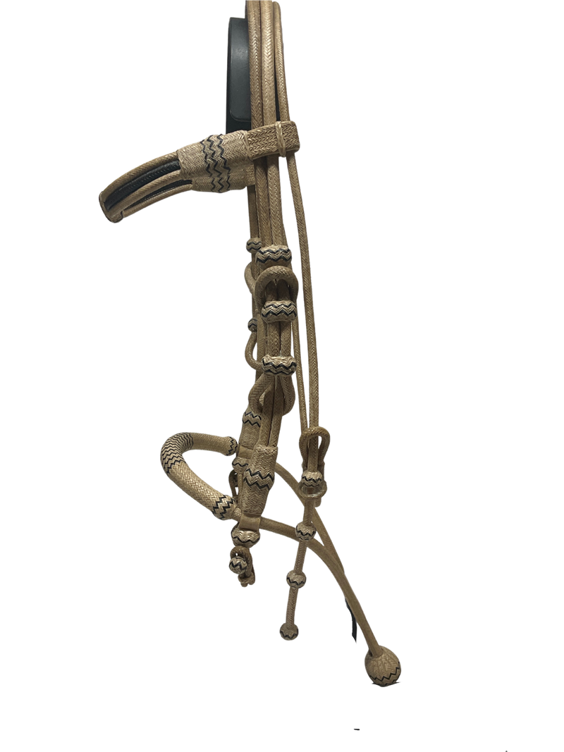 Rawhide Triple Browband w/Bosalita Headstall