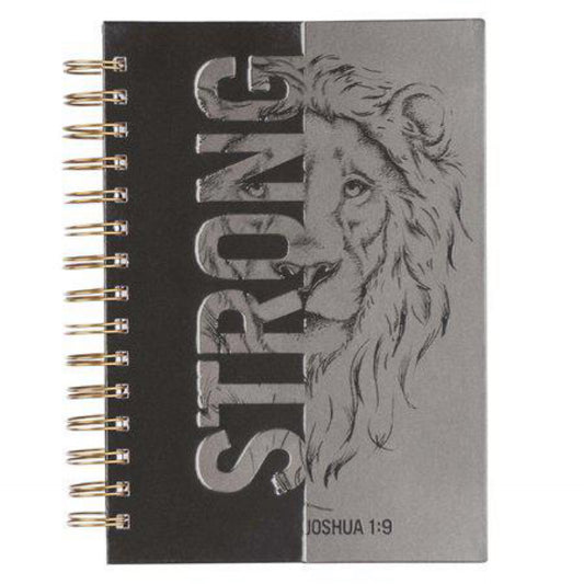 Journal w/Scripture Strong Lion