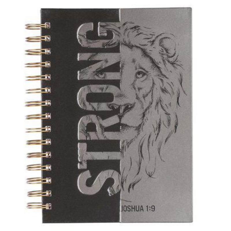 Journal w/Scripture Strong Lion