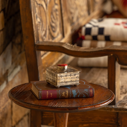 J. Alex Small Box w/Coral Heart