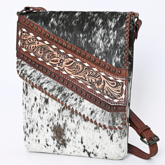 Cowhide & Leather Concealed Carry Purse