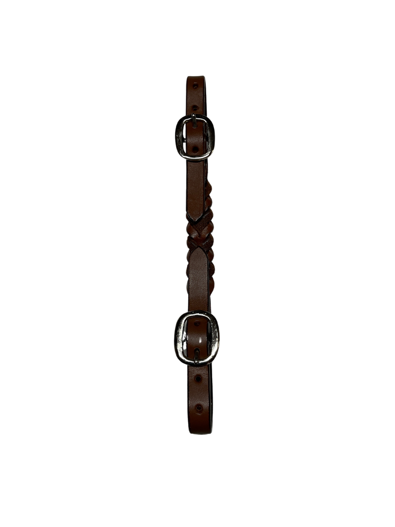 Braided Leather Curb