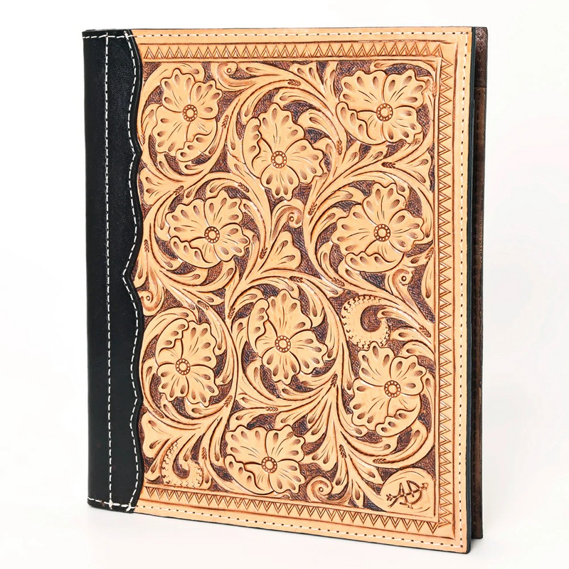 Portfolio-Leather tooled