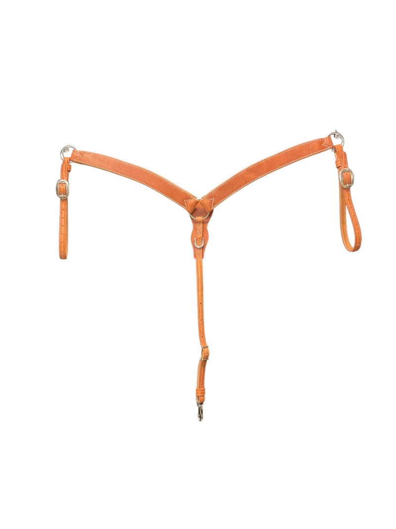 Doubled & Stitched Heavy Contoured Breast Collar