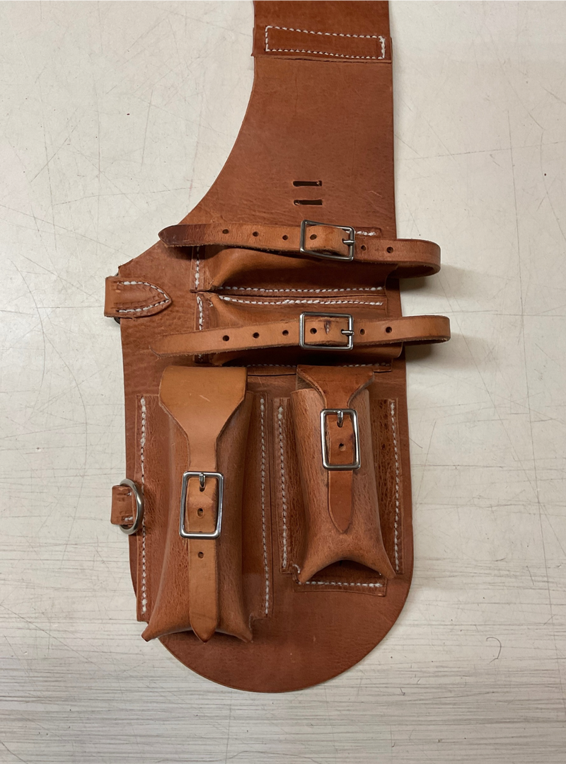 Double Medicine Bag w/Bottle & Syringe Holders