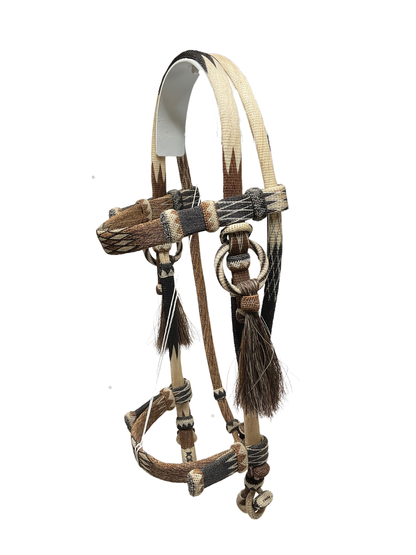 Hitched Horsehair Headstall w/Nose Band 1