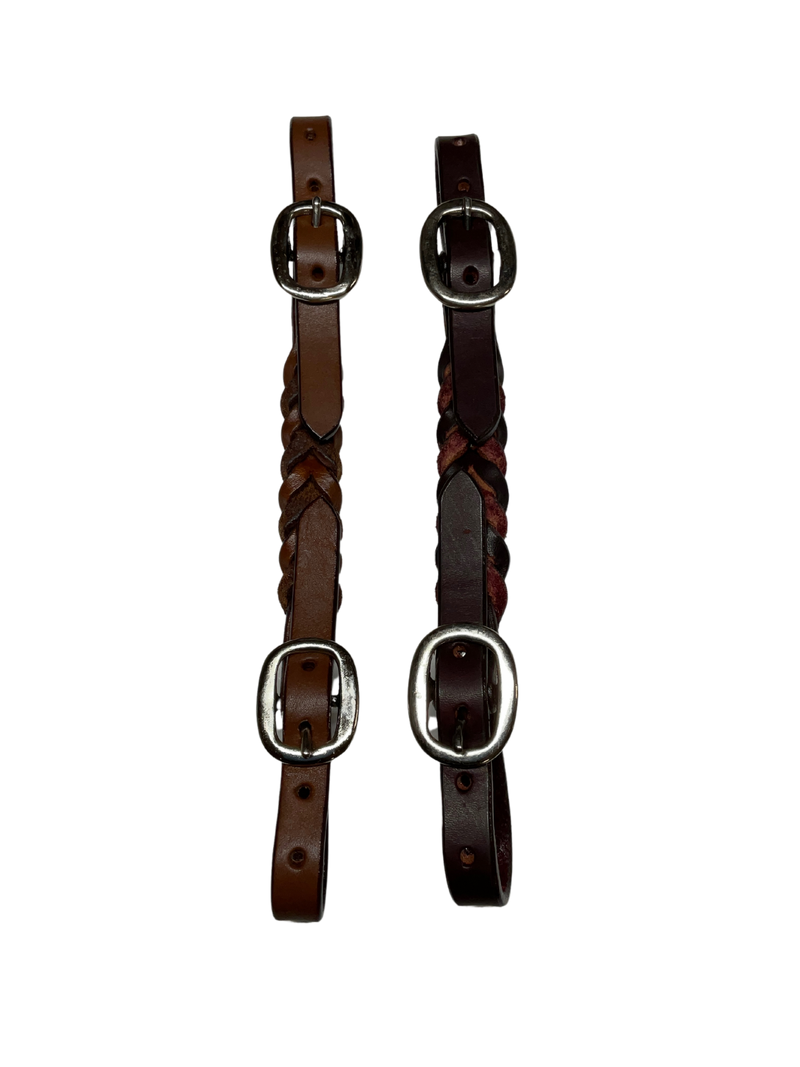 Braided Leather Curb