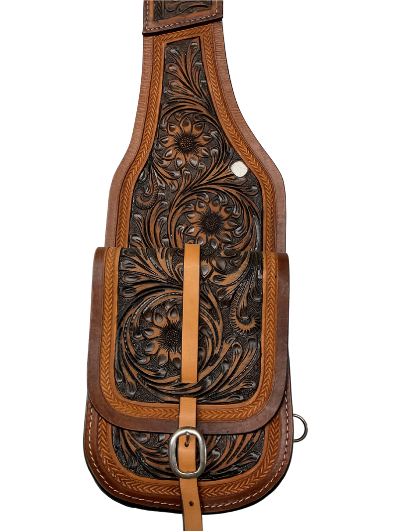Medium Dyed Floral Bag