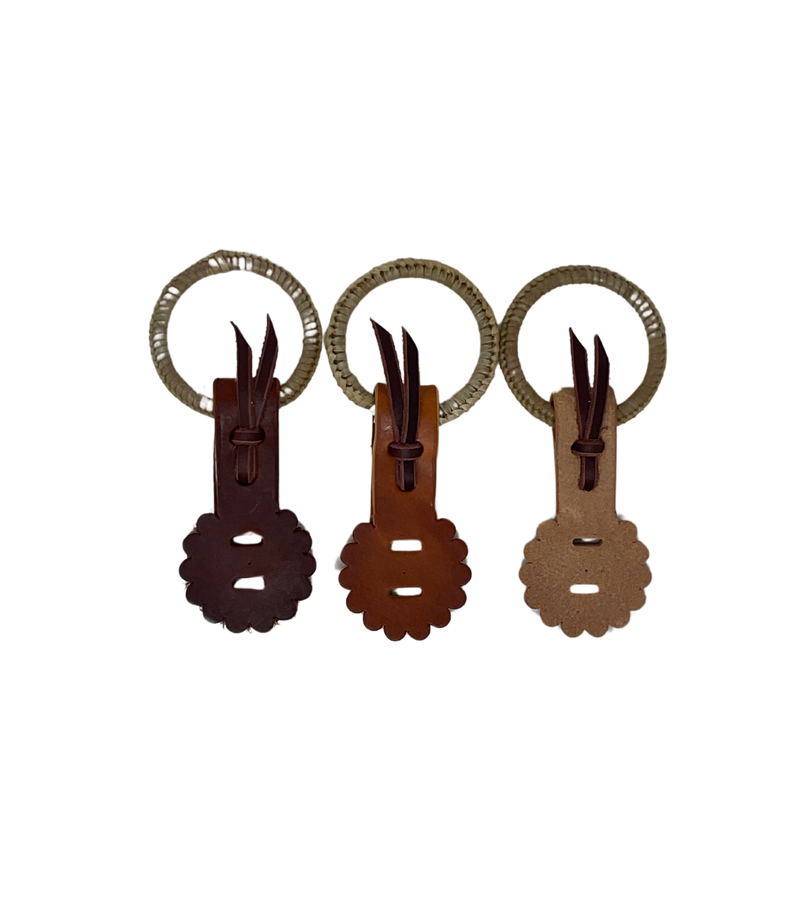 Hobble Keeper w/ Rawhide ring