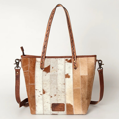 Cowhide Hair On Tote/Purse