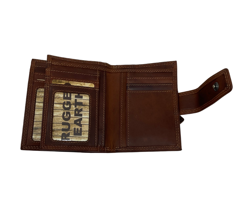 Rugged Earth Leather Wallet